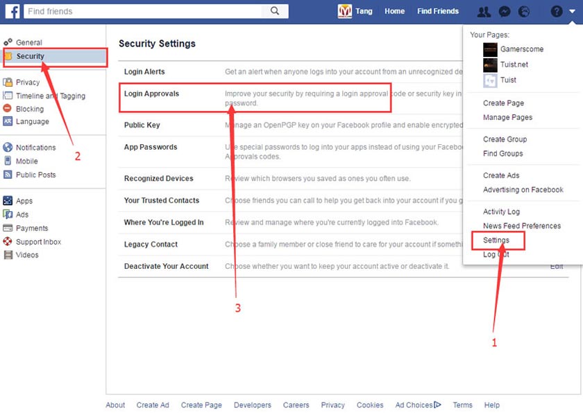 does facebook email recovery codes
